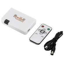 Hdmi-compatible To Rf Coaxial Converter Box Adapter Hd Digital Analog-Good
