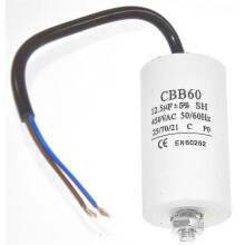 Universal 12uf Capacitor With 18cm Cable Connectors