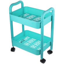 Chariot de rangement à roulettes avec organiseur