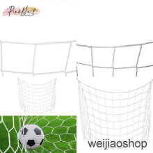 Full-size 24 x 8 flat-back soccer goalpost netting