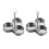 MOQIN Stainless Steel Egg Poacher 2PCS 1