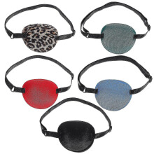 10 Pcs Single Eye Masks Adults Adjustable Elastic Eye Patches Amblyopia Strabismus Eye Mask Blindfold Covers