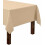 Beige polyesterduk 23 x 36 cm til 2,4 meter bord 1