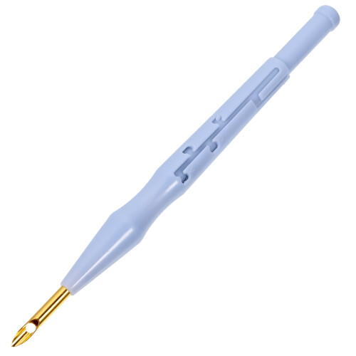 Sticknadel-Locher, himmelblauer, rutschfester Griff