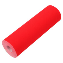Rolo de papel Xuan vermelho para caligrafia e recorte de papel, 10m