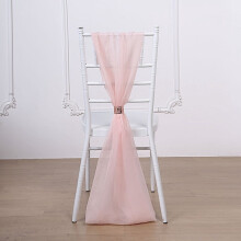 Chiffongstolsbågar Blush 10-pack
