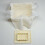 Garza per formaggio, 6 pezzi, 40x40 cm, beige, cotone non sbiancato 1
