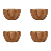 Träskålar Set 10x6cm 4 st