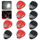 10x Bicycle Lamp Bicycle Front Light Taillight Wheel Light Led Silicone Lamp 1