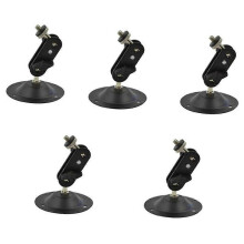 Camera muurbeugel, monitorhouder, zwarte luidsprekerbeugels, binnen- en buitenmuurbeugels voor plafond en muur, projectorstandaard (5 stuks)