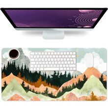 Covoraș de birou mare din piele PU 31,5x15,7in