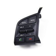 Control remoto del volante del automóvil, interruptor izquierdo para botón de música 2016-2023 96710D35004X 96710-D3500
