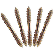 M8 x 70 mm Doppeldübelschraube zur Befestigung von Holzmöbeln, 5 Stück