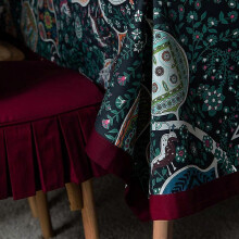 Waterproof tablecloth, oil-proof tablecloth, Alas Meja tablecloth, dustproof tablecloth for rooms, Chinese style.