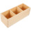 Organiseur de bureau en bois – Support multi-compartiments en pin 1