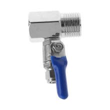 Water Purifier Reverse Osmosis Tee Inlet Ball Valve Set 1/2" Bsp To 1/4" Tube