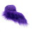 Rolo de tecido de pele sintética de mohair felpuda, com pelo de 4,5 a 6,5 cm (1,8 a 2,5 polegadas). 1
