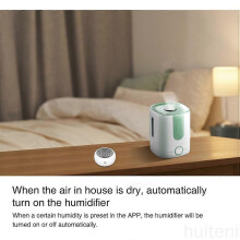 Tuya Smart WiFi Temperature and Humidity Sensor Instrument Thermometer Water Heater Battery Powered Controller Home Smart Products