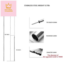 SANLIKE tent poles, adjustable tarp poles, stainless steel camping tent poles, 2 sets of 10 sections.