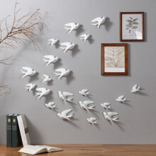 Ceramic3D Sparrow Dekoracja ścienna S lub L