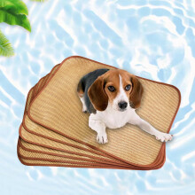 Rattan Mat Square Cooling Pad for Chairs and Pets 19.5 x