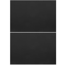 Aluminiumblech 30 x 21 cm, 0,1 cm, schwarz, 2 Stück