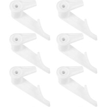 Ceiling Lights Fixing Clips Sturdy Ceiling Light Buckle Led Light Buckles For Fixed Use Of Ceiling Chandelier And Lampshade Lamps(20pcs, White)-HP