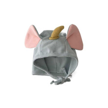 (light blue elephant) Baby Bonnet Cap Earflaps Baby Infant Beanie Cap Cartoon Pilot Cap Hat Winter Warm Hat for Boy Girl Ear Protections Hat