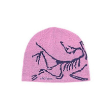Arc'teryx Bird Head Toque Beanie Pink Merino Wool Knitted Winter Hat Unisex Pink
