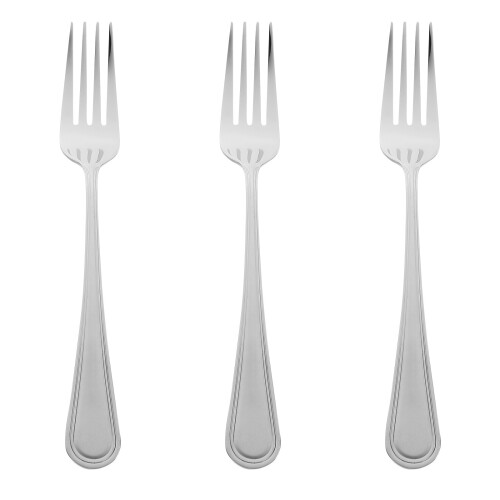 3-teiliges Obstgabeln-Set aus Edelstahl