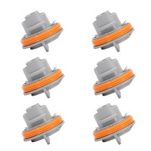 6 Pcs Tail Light Taillamp Rear Bulb Socket Bs01 For 1999-2004 Jeep Grand Cherokee 4676589, 923-034, 034145