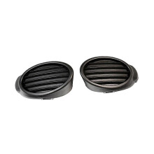 1Pair Black Car Front Bumper Fog Light Lamp Cover Grille Bezel CP9Z17B814A CP9Z17B814B Fit for Focus 2012 2013 2014