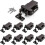 8 Pack Push Latchtouch Latch Safe Push Latchrebound Self-locking Deviceopen Catch Lock Drawer Cabinet Catch Touch Latch Cupboard Bedroom 1