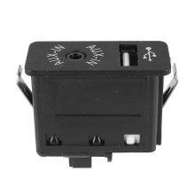 Car Usb Aux In Plug Auxiliary Input Socket Adapter For Bmw E81 E87 E90 F10 F12 E70 X4 X5 X6