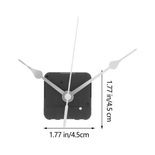 Silver Reverse Clock Movement Mechanism 1