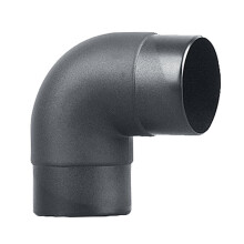 60 mm auto kachel luchtkanaal ventilatiebuis L-vormige bocht uitlaatpijp uitlaatconnector voor Webasto Eber