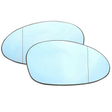 Espejos retrovisores con lentes de cristal calefactables para E81 E82 E87 E88 E90 E91