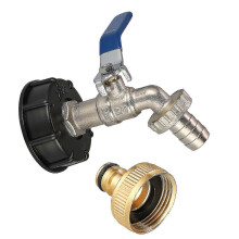 Connection Compatible Tank S60x6 - 3 / 4 Tap In Brass