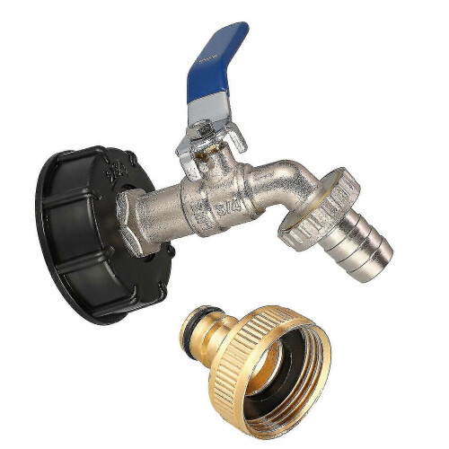 Connection Compatible Tank S60x6 - 3 / 4 Tap In Brass