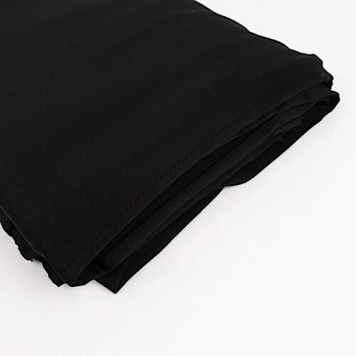 Svart spandextyg, 155 cm x 10 meter