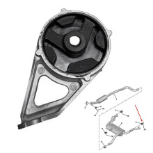 Hintere Auspuffrohrhalterung 9674325480 für Peugeot Citroen 308s 3008 408 C4 C5 W12728149