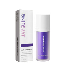 Youdaoplaceholder0 Purple Teeth Whitening Toothpaste Cleans Stains, Eliminates Bad Breath And Cares for Gums. Whitening Toothpaste