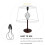 Black Iron Lamp Shade Clip Adapter for Bulbs 3