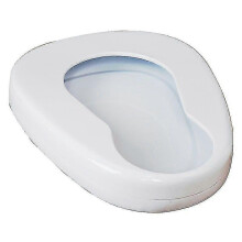 Bed Pan Large Iron Smooth Bedpan For Paralysis & Bedridden People Washable Bed Pans