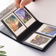 Mini album foto OPVISE – PVC și piele artificială, 3" (64