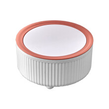 Poubelle de salle de bain Elainilye 1 gallon, mince, orange