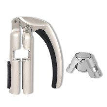 Zinc alloy wine bottle opener, cork stopper, professional fast cork opener, vacuum wine preserver, bar tool, suitable for adults