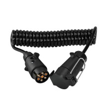 7 Pin Trailer Truck Light Board Extension Cable Lead Male To Female Wire Plug Socket Extension Cord