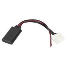 Cable adaptador de audio inalámbrico Bluetooth auxiliar para coche compatible con Mazda M6 M3 Rx-8 Mx-5