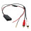 Universal Bluetooth Aux Receiver Module 2 Rca Cable Adapter Car Radio Stereo Wireless Audio Input M 1